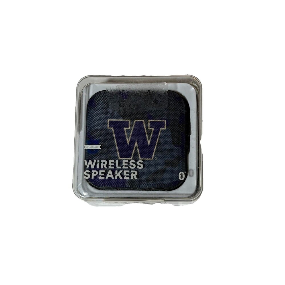 NWT SOAR Washington Huskies Wireless Bluetooth Speaker Portable FM Radio